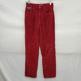 Empyre Tori WM's Red Corduroy Skate Pants Size S