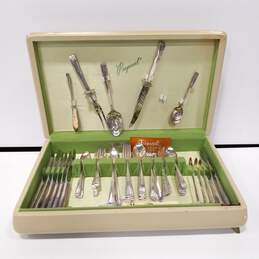Rogers Silver-Plated "Proposal" Set In Box