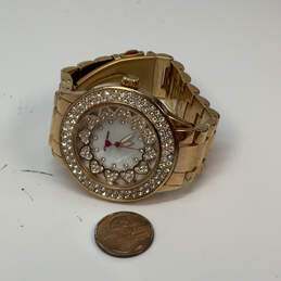 Designer Betsey Johnson BJ00643-01 Rose Gold-Tone Round Analog Wristwatch alternative image