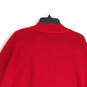 NWT Womens Red Knitted Crew Neck Long Sleeve Pullover Sweater Size Large image number 4
