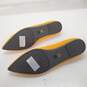 Rothys Yellow Knit Pointed Toe Flats Women's Size 7.5 image number 5