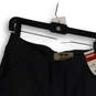 NWT Mens Black Flat Front Regular Fit Pockets Comfort Cargo Shorts Sz 30 image number 3