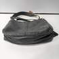 Cole Haan Genuine Black Leather Zip-Up Shoulder Bag image number 3