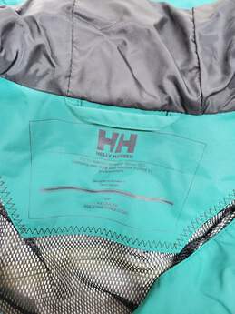 Helly Hansen Long Sleeve Hooded Full Zip Rain Coat Jacket Size S alternative image