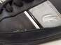 Lacoste Europa Black Leather Lace Up Sneakers Men's Size 10 M image number 10