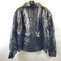 Emporio Collezione Men Black Faux Leather Jacket XL NWT image number 2