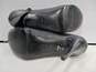 Black Leather W/ Strap High Heels Shoes Size 8.5M image number 5