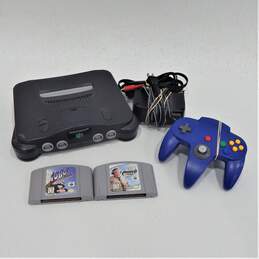Nintendo 64 w/2 Games and 1 Controller
