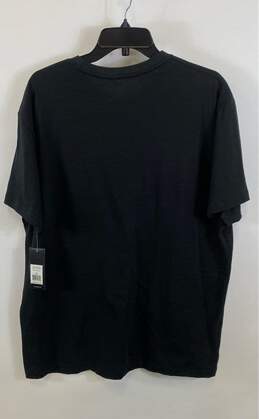 NWT Adidas Mens Black Cotton Short Sleeve Crew Neck Pullover T-Shirt Size 2XL alternative image