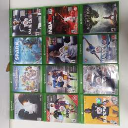 Bundle of 12 Assorted Xbox One Game
