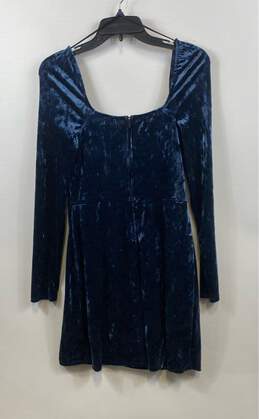 Francesca's Blue Casual Dress - Size Medium alternative image