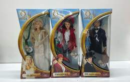 Lot of 3 Disney Oz The Great and Powerful Dolls-Oz, Theodora, Glinda