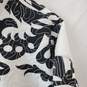 NWOT Zara Quilted Black & White Oversized Full Zip Jacket Size S image number 3
