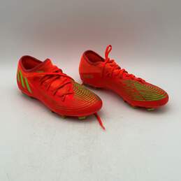 Adidas Mens Predator Edge.3 Orange Yellow Lace Up Cleats Shoes Size 7 alternative image