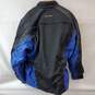 Firstgear Motorcycle Jacket Black & Blue Padded Men's 2XT image number 2