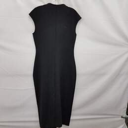 Theory Black Sleeveless Dress Size Medium