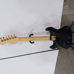 Rosemount Winery Promotional Stratocaster Black 6 String Guitar alternative image