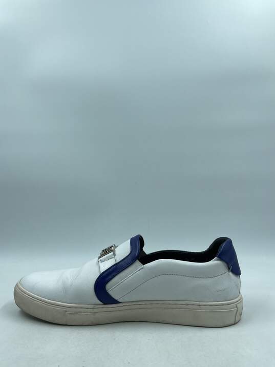 Versace Collection White Slip-Ons M 10 COA image number 2