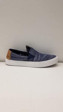 Toms Luca Stripe Slip On Sneakers Navy 8