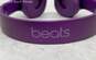 Beats By Dr. Dre Purple Built-In Microphone Ear-Cup Over The Ear Headphones image number 4
