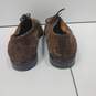 Santoni Sherpa By Silcea Men's Brown Leather Or Suede Dress Shoes Size 10.5 image number 4