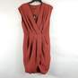 Express Women Burnt Red Dress M NWT image number 1