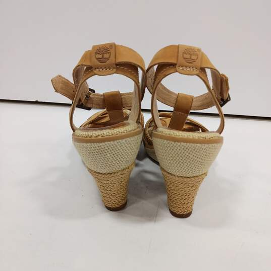 Women's Tan Timberland Earthkeeper Sandals Size 7 image number 4