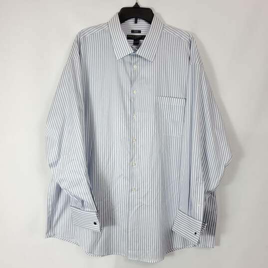 Pronto Uomo Men Stripe Dress Shirt NWT sz 18.5 image number 1