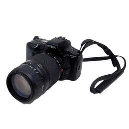 Minolta Maxxum 3xi SLR 35mm Film Camera With Tamron 70-300mm Lens