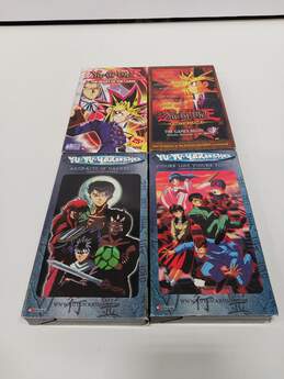VHS Tapes Yu-Gi-Oh & Yu-Yu Yakusho Animation Shows Assorted 4pc Lot alternative image