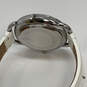 Designer Relic Silver-Tone Leather Strap Round Dial Analog Wristwatch image number 4