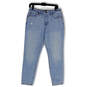 NWT Womens Blue Denim Stretch Light Wash Pockets Skinny Leg Jeans Size 29 image number 1