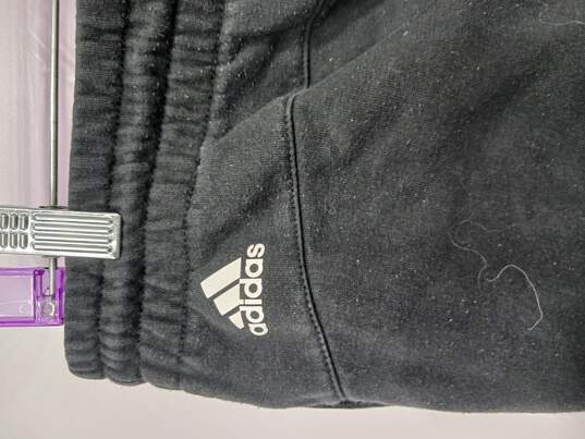 Adidas Black Sweatpants Women's Size PS image number 3