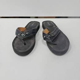 Women's Black Sandals Size 9.5