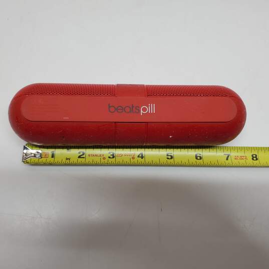 Beats Pill Red Portable Speaker image number 2