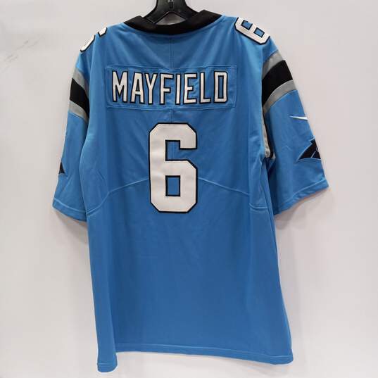 Nike Men's NFL Carolina Panthers #6 Mayfield Football Jersey Size M image number 2