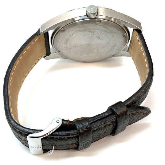 Designer Swiss Army Victorinox 241083 Silver-Tone Round Analog Wristwatch image number 4