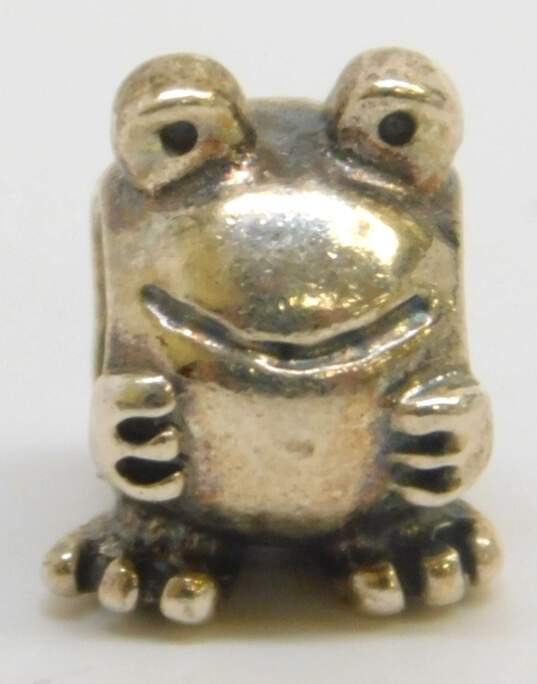 Pandora 925 Retired Kitty Cat & Froggie Charms image number 4