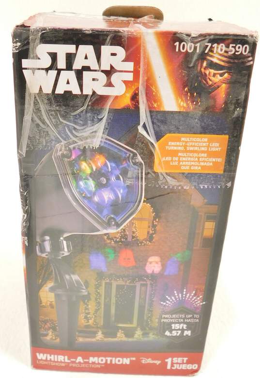 Working Disney Star Wars Whirl-A-Motion Lightshow Projection IOB image number 2