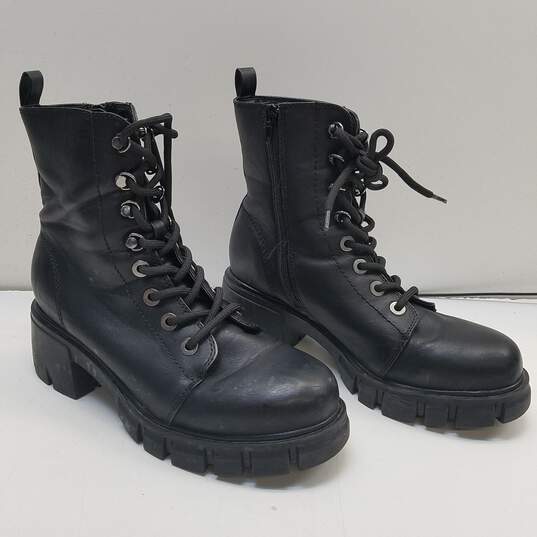 MIA Tauren Lug Sole Combat Boots Black 7.5 image number 5