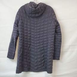 North Face Thermoball Gray Coat with Hood Size Large alternative image