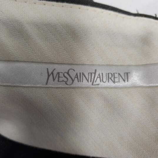 Yves Saint Laurent Green Dress Pants (No Size Found) image number 4