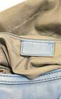 Marc Jacobs Leather Turnlock Shoulder Bag Blue image number 6