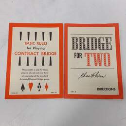 Vintage Milton Bradley Goren's Bridge For Two Cards Game alternative image