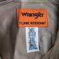NWT Mens Collared Long Sleeve Flame Resistant Button-Up Work Shirt Size XXL image number 3