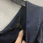 NWT Womens Blue Round Ruched Neck Sleeveless Back Sheath Dress Size 12 image number 3