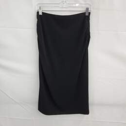 Alice Olivia by Stacey Bendet Air Black Zip Back Skirt NWT Size 8