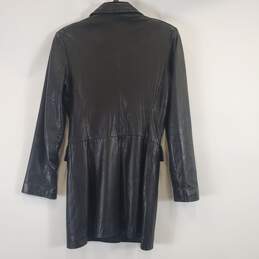 John Carlisle Women Black Leather Jacket XS alternative image