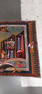 Handstitched  Multicolor Tapestry 38"x40" image number 2