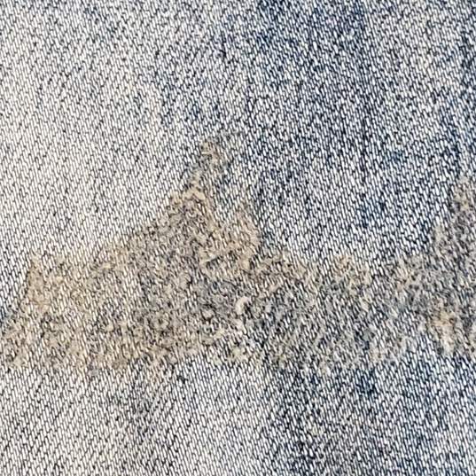 Pac Sun Men Blue Distressed Jeans Sz 32x30 NWT image number 9